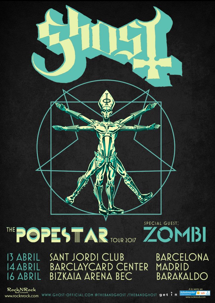 ghost popestar españa