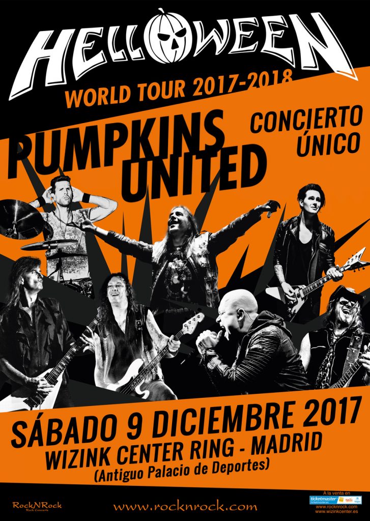 Helloween cartel Madrid
