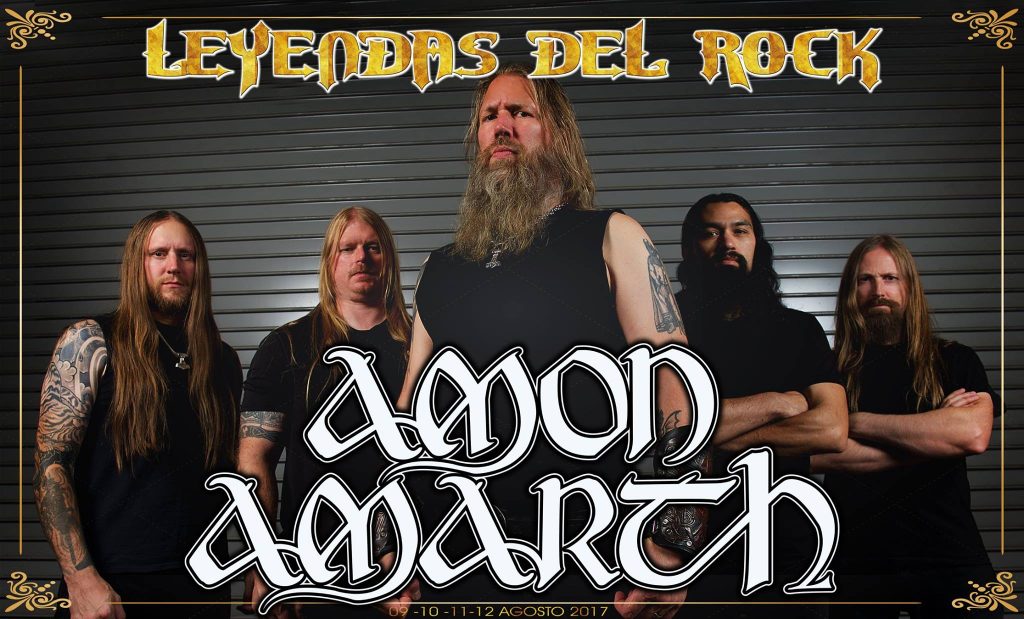 Amon Amarth Leyendas del Rock