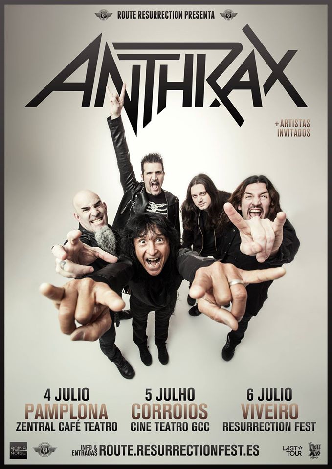 anthrax fechas españa