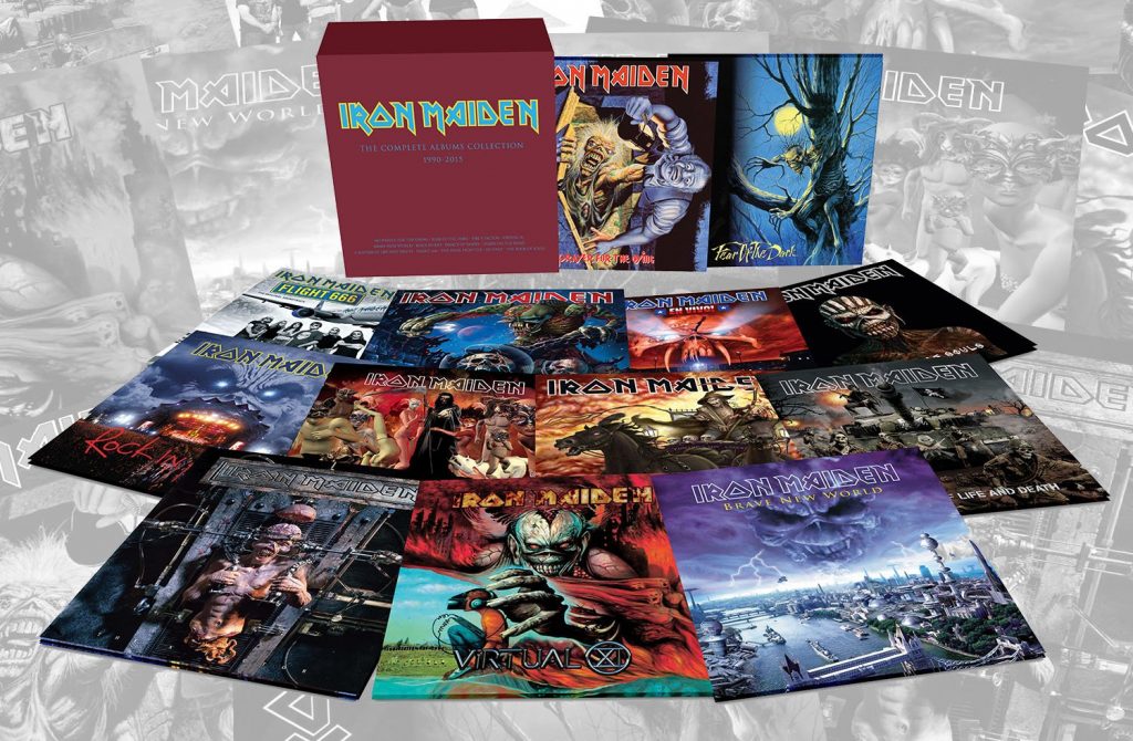 iron maiden reediciones vinilo
