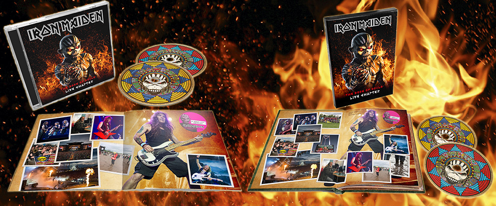 iron maiden disco en directo the book of souls chapter live 1